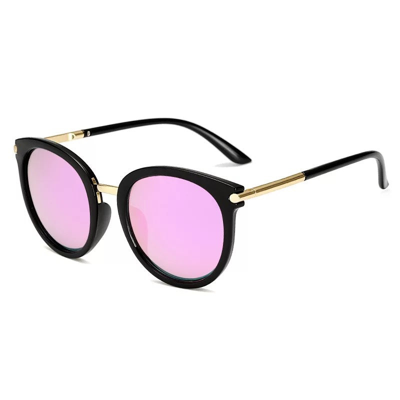 Reflective Mercury Cat Eye Polarized Sunglasses