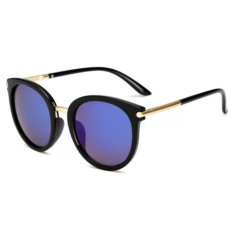Reflective Mercury Cat Eye Polarized Sunglasses