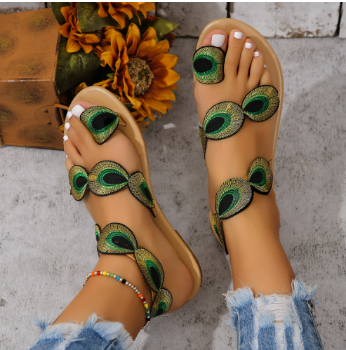 Amazônia Flat Sandals (One Pair)