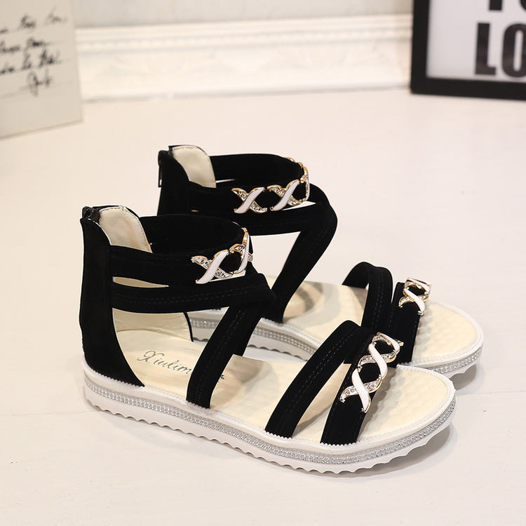 Women's Flat Roman Sandals