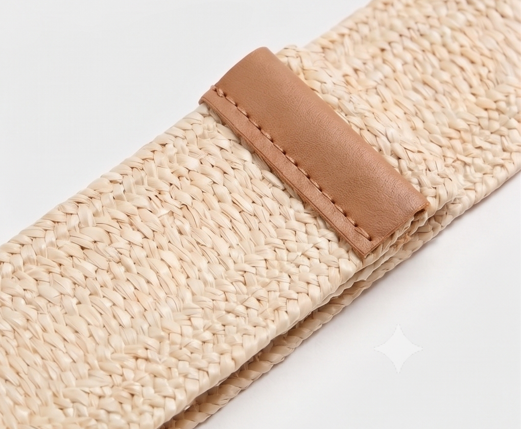 Bohemian Woven Belt with Round Buckle for Dresses (Cópia) (Cópia)