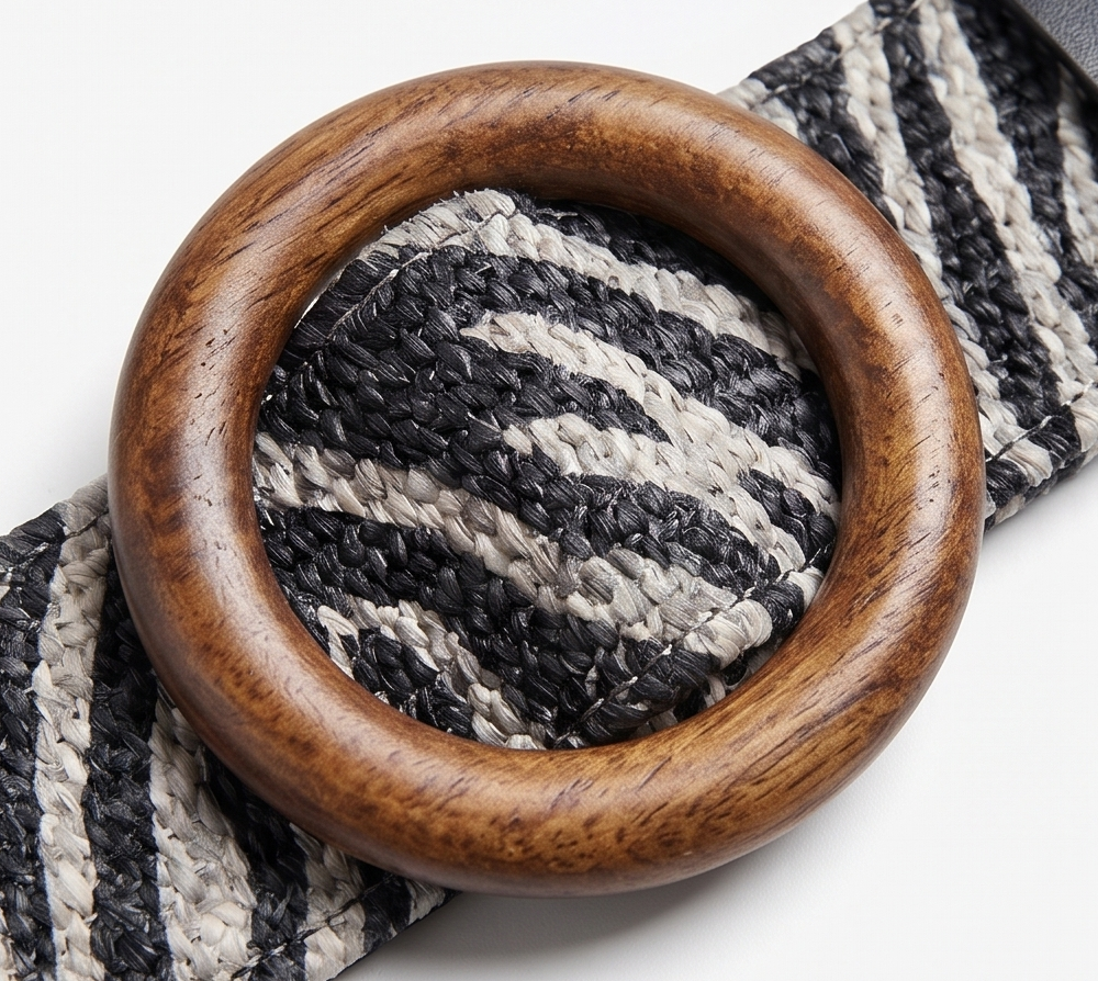 Bohemian Woven Belt with Round Buckle for Dresses (Cópia)