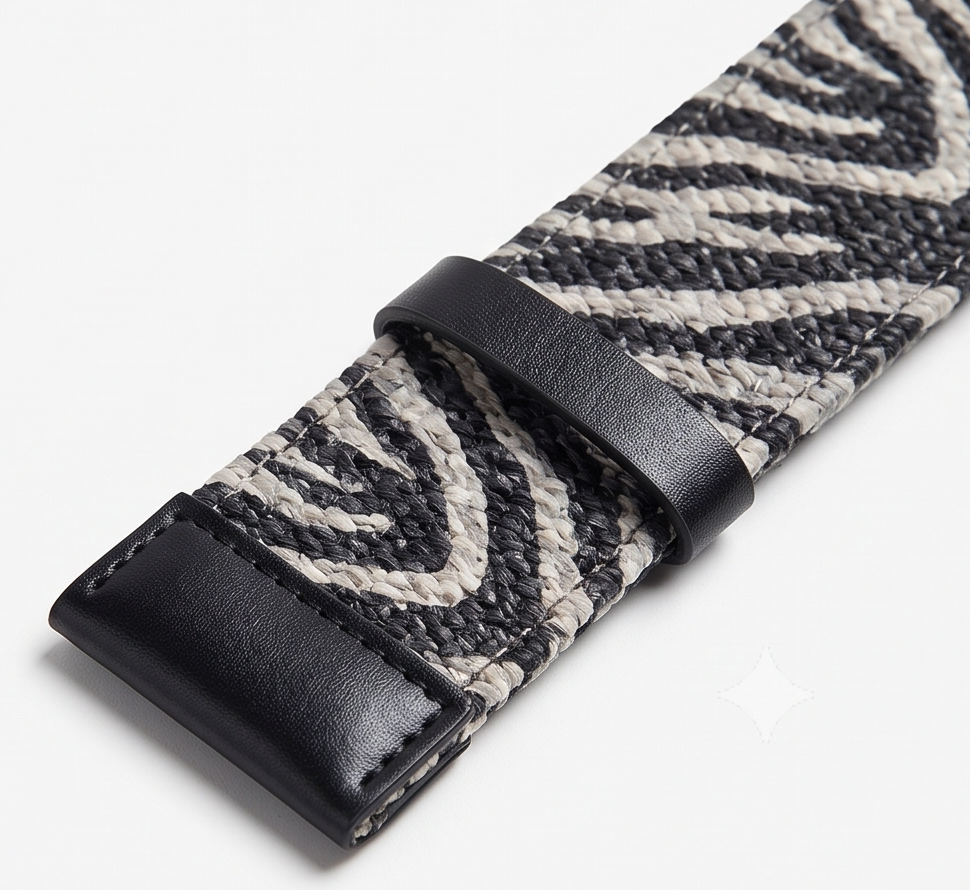 Bohemian Woven Belt with Round Buckle for Dresses (Cópia)