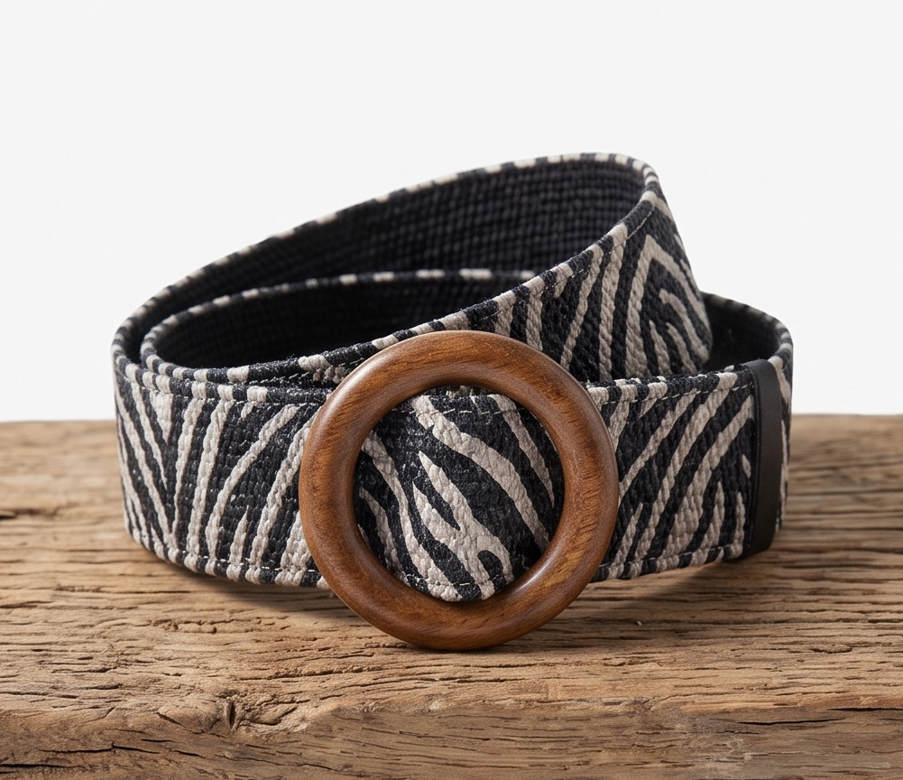 Bohemian Woven Belt with Round Buckle for Dresses (Cópia)