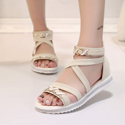 Women's Flat Roman Sandals